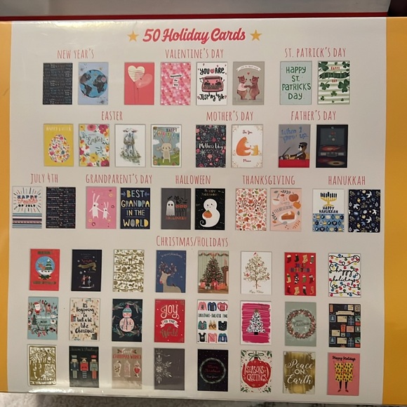 Holiday Card Collection Box - Multicolor - Picture 2 of 6